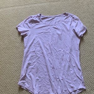 Light pink lululemon love tee